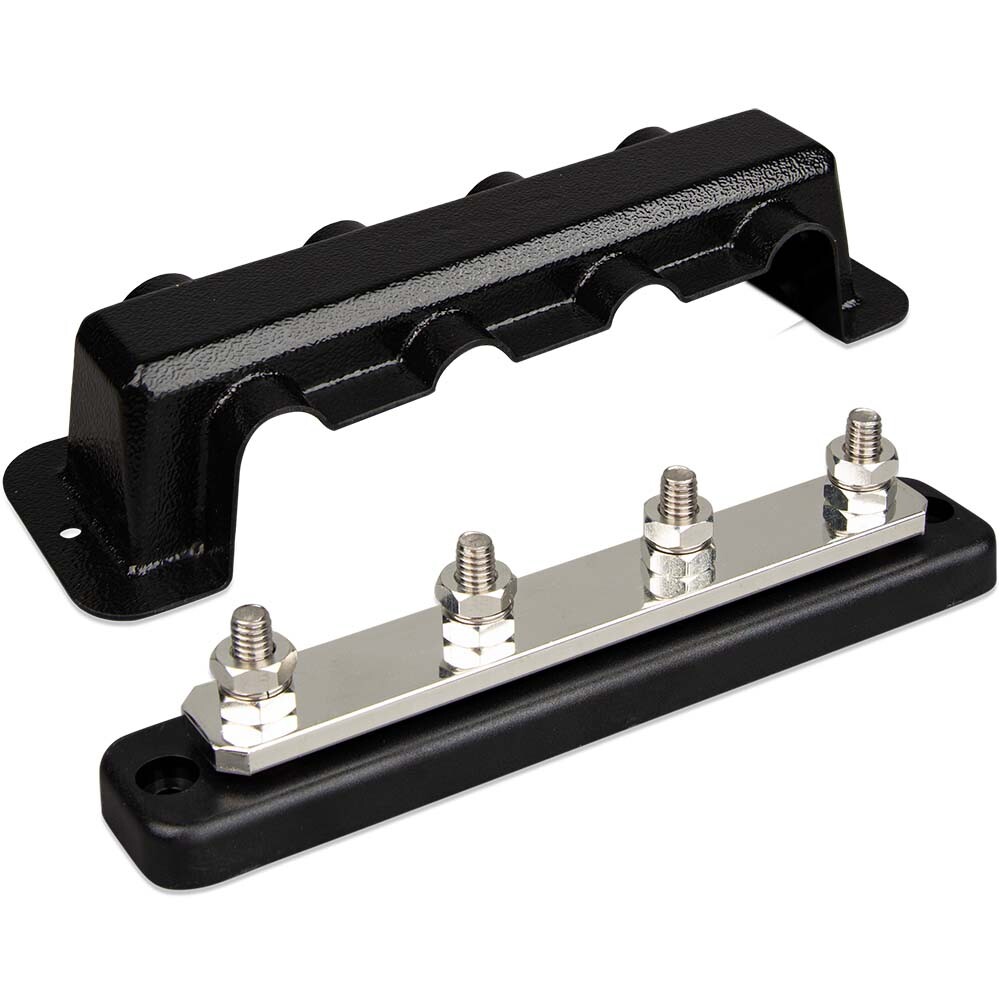 Victron Busbar 250 A 4P & Cover 4x 5/16" Terminals