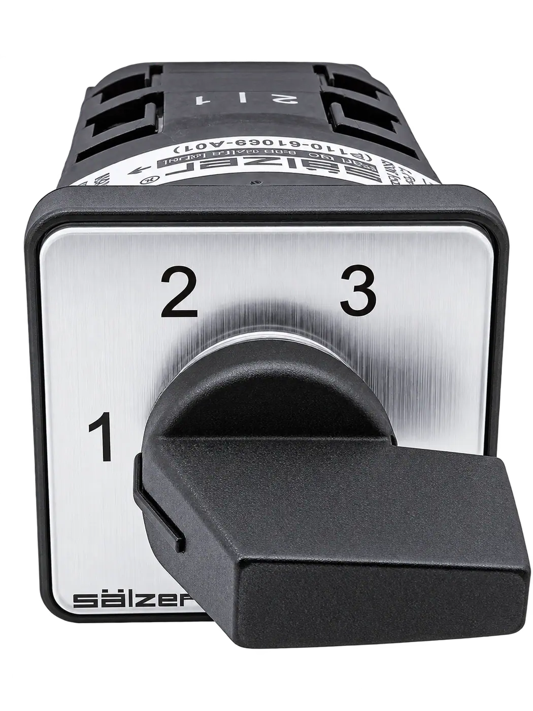 S-P110-61069-003M1 Rotary Switch - 2-Pole 10A 3-Position No Off