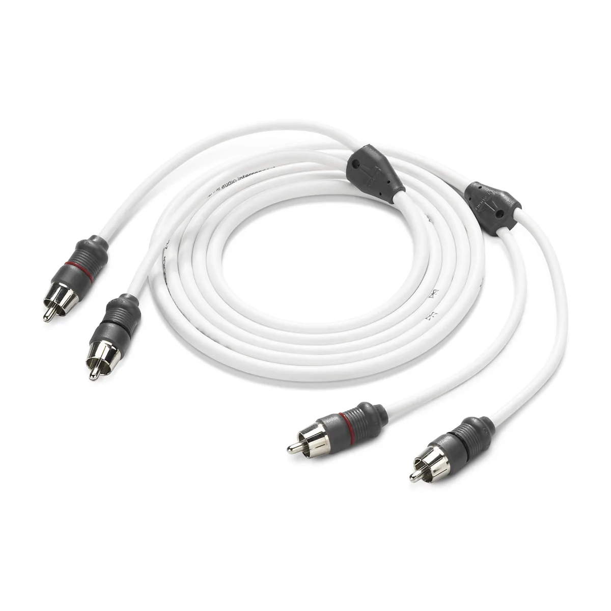 JL Audio Marine Audio Interconnect, 2-channel, 6' to 25' (XMD-WHTAIC2-6)