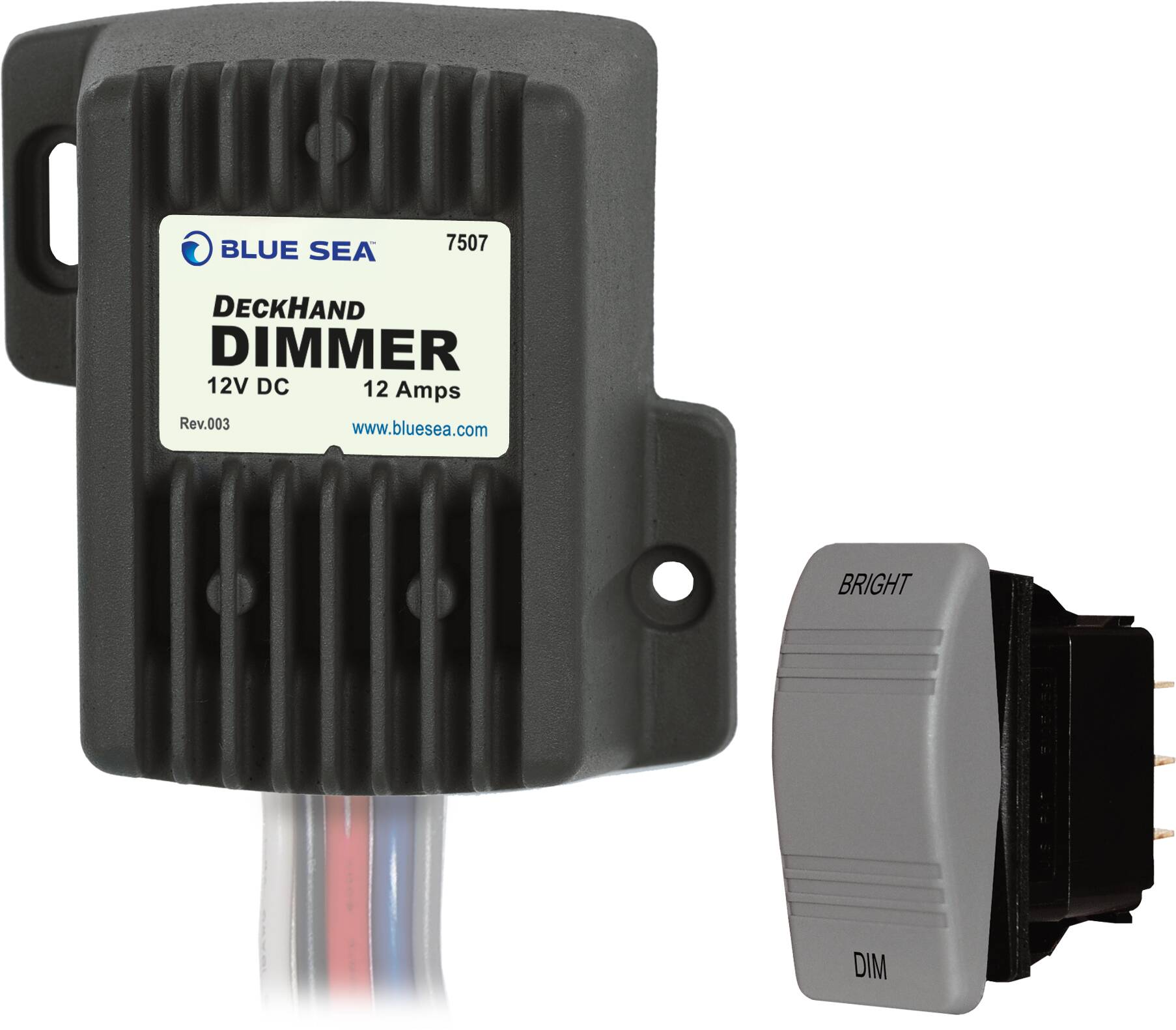 Blue Sea Systems DeckHand Dimmer 12V DC 12A