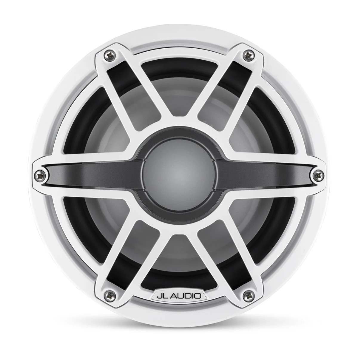 JL Audio M6 Series Subwoofer, 8" with White Sport Grille (M6-8IB-S-GwGw-4)