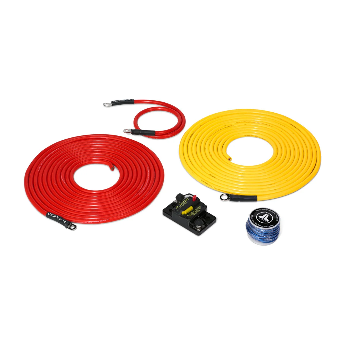JL Audio Premium Power Marine Connection Kit (90400), 6 AWG, 12 V, Single Amplifier, within 20' of Battery (XMD-PCS50A-1-L20)
