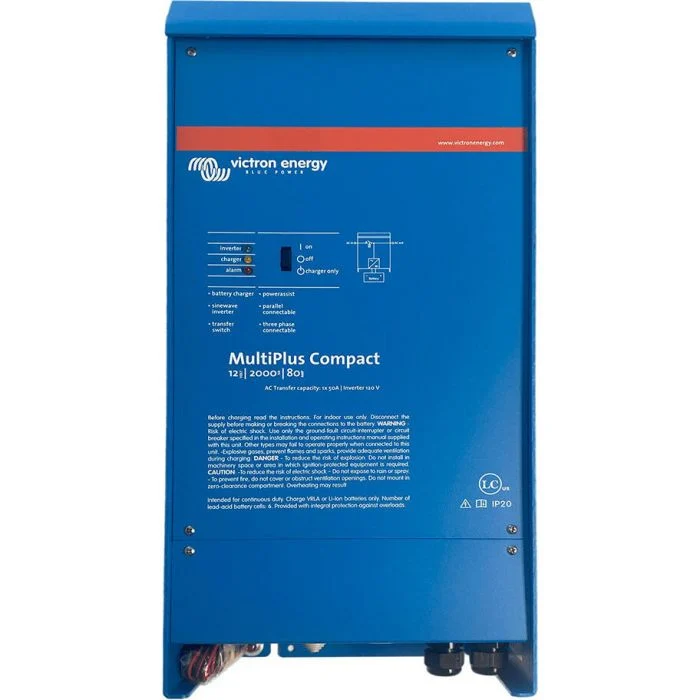 Victron MultiPlus Compact 12/2000/80-150 120 V VE.Bus UL 458 inverter product view