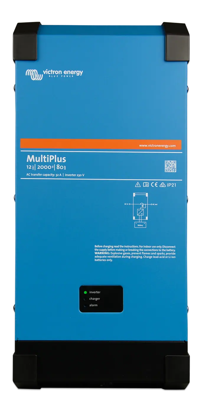 Victron MultiPlus 12/2000 80-50 120 V VE.Bus UL 458 inverter product view
