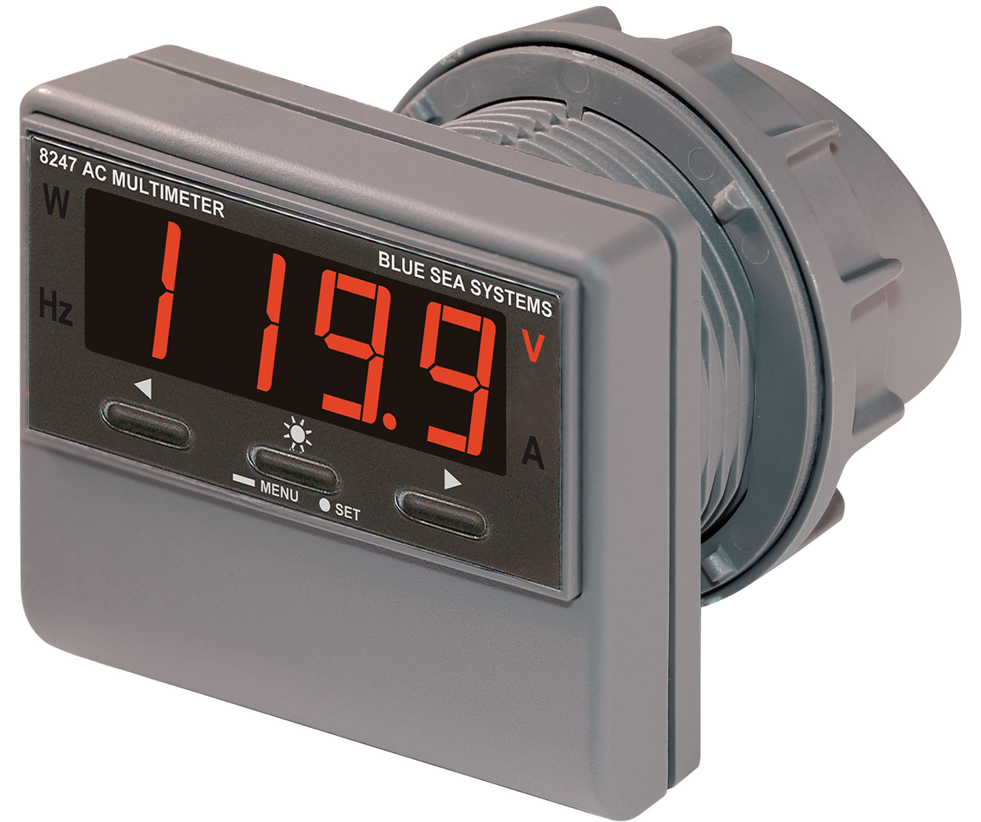 Blue Sea Systems AC Digital Multi-Function Meter with Alarm
