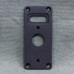 Panel Blank for AA1 1-pole Breaker-1 position-BLK